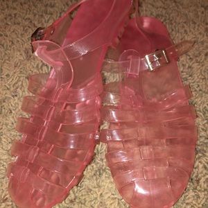 pink jelly’s from forever 21